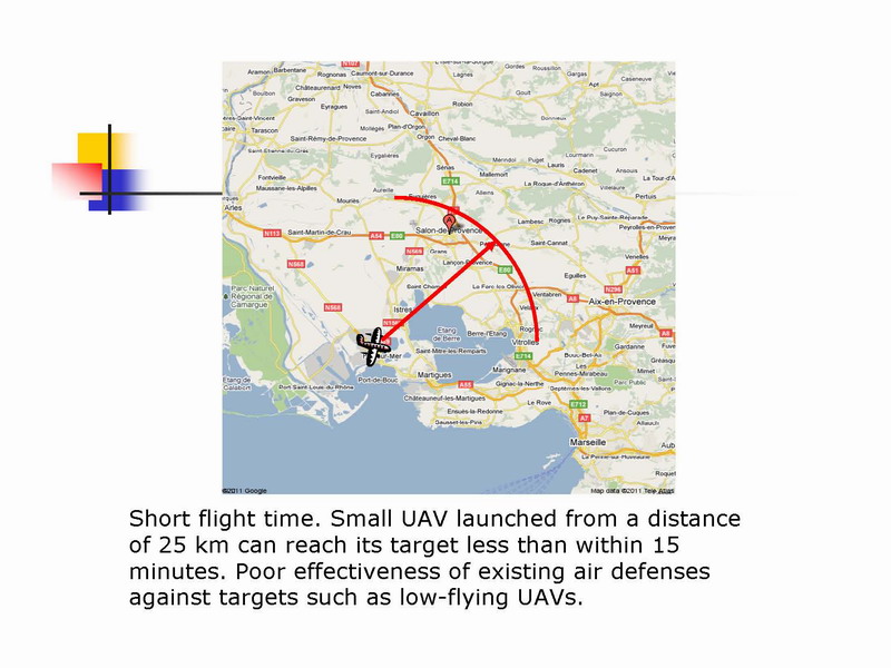 UAV flight time can be very short even at relatively significant ranges