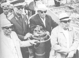 Руководители партии и правительства на Черноморском флоте, 1971